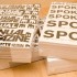 manual spoke magazine screenprinted stickers